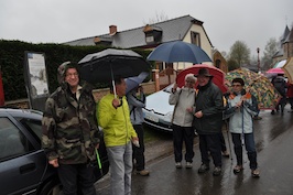 Le prsident du 41 surveille ses troupes