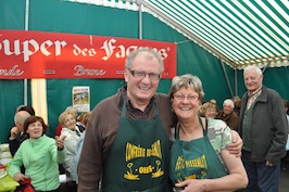 Dominique et Daniel se sont croiss sous l'oeil de Pierre de Gronard