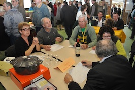 Le jury de la meilleure salade au lard Le jury de la meilleure salade au lard