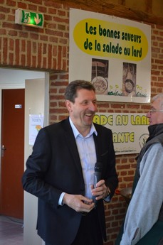 Christian blague avec le grand chambellan Christian blague avec le grand chambellan