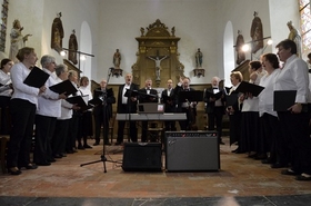 La chorale 'Septentrion' de M Liénard de Wimy a déplacé les foules La chorale 'Septentrion' de M Liénard de Wimy a déplacé les foules