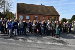 Les marcheurs (92) avant le départ Les marcheurs (92) avant le départ