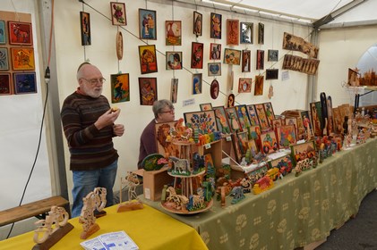 de l'Art en bois avec l'artiste Rousseaux